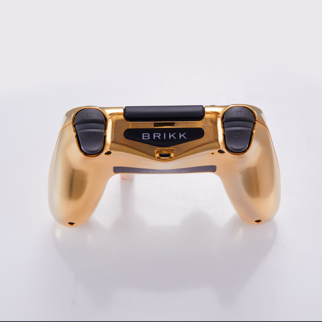 Custom Gold & Diamond PlayStation 5 Controller 